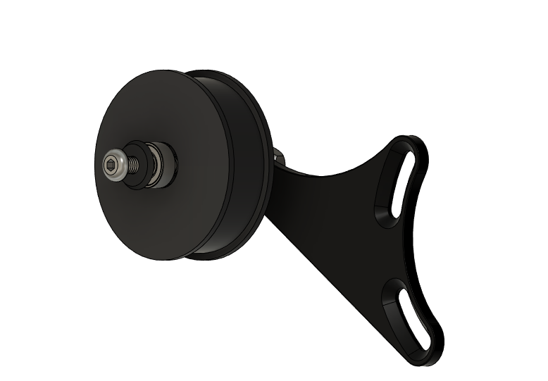 Tendeur avant mixte courroie