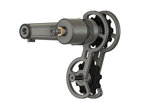 Tendeur arrière double